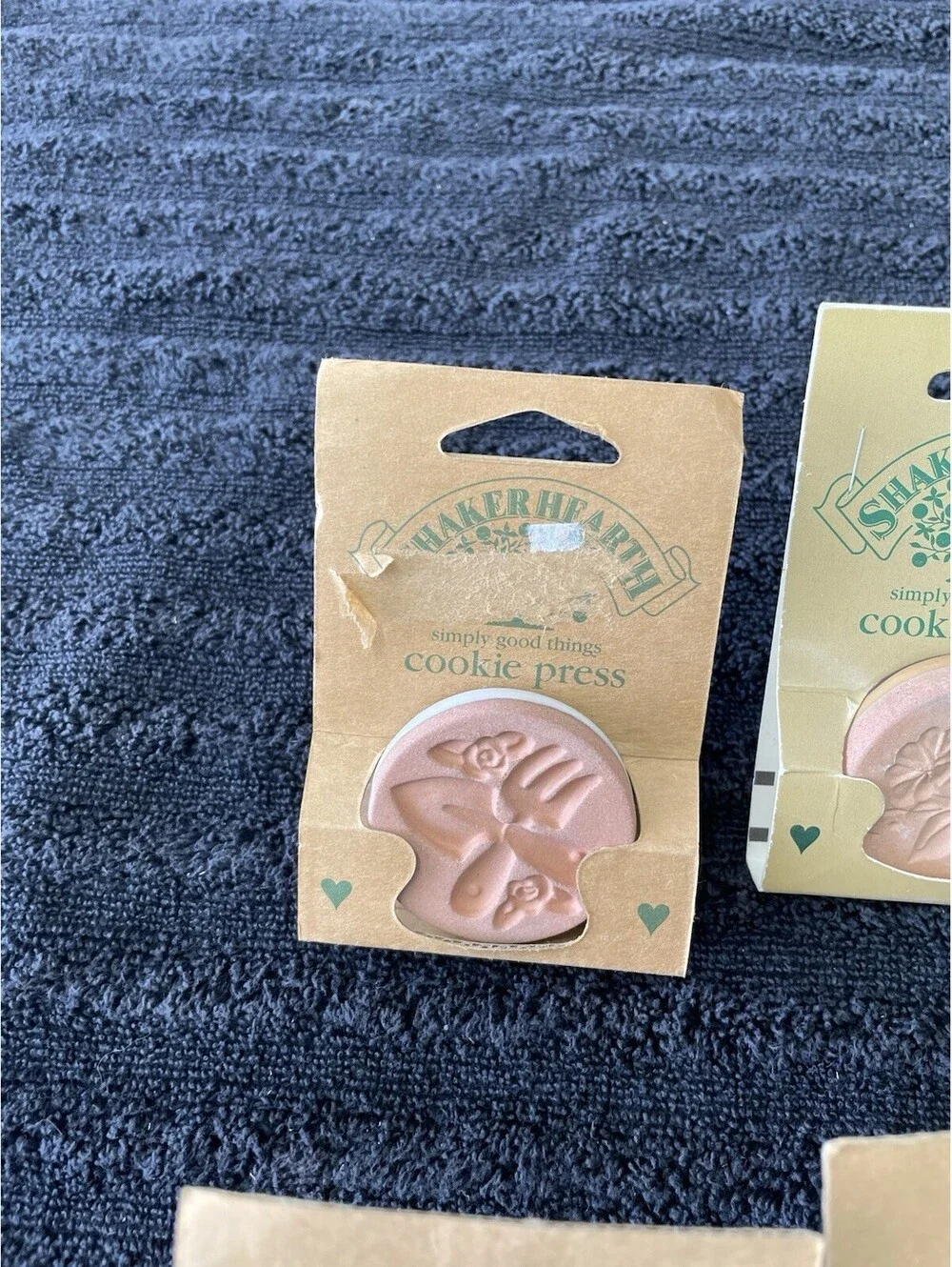 Vintage Shaker Hearth Terra cotta Cookie Stamp Press